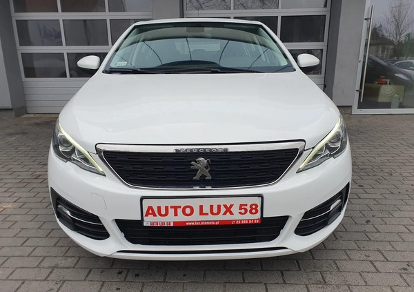 Peugeot 308 cena 37900 przebieg: 173299, rok produkcji 2019 z Warszawa małe 436